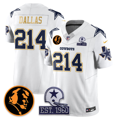 DAL Vapor Limited Gold Jersey - John Madden Patch - Stitched