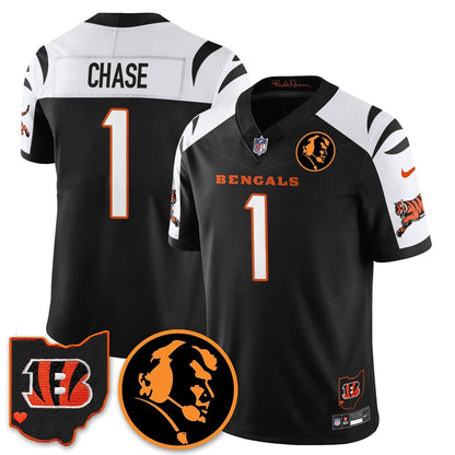 CIN Vapor Limited Jersey - John Madden Patch - Stitched
