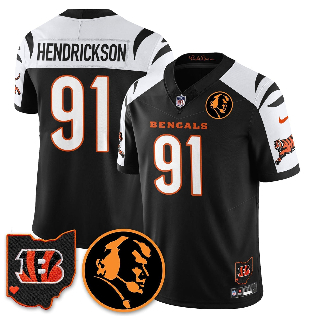 CIN Vapor Limited Jersey - John Madden Patch - Stitched
