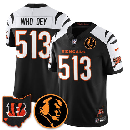 CIN Vapor Limited Jersey - John Madden Patch - Stitched