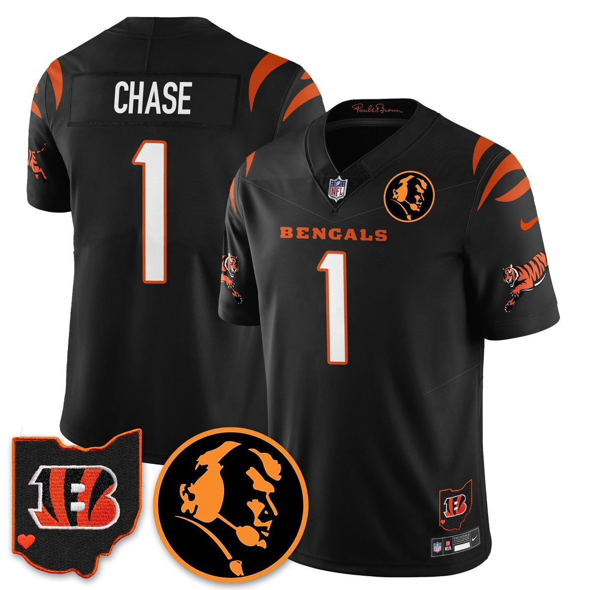CIN Vapor Limited Jersey - John Madden Patch - Stitched