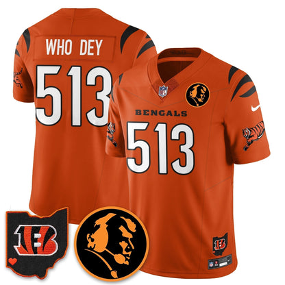 CIN Vapor Limited Jersey - John Madden Patch - Stitched