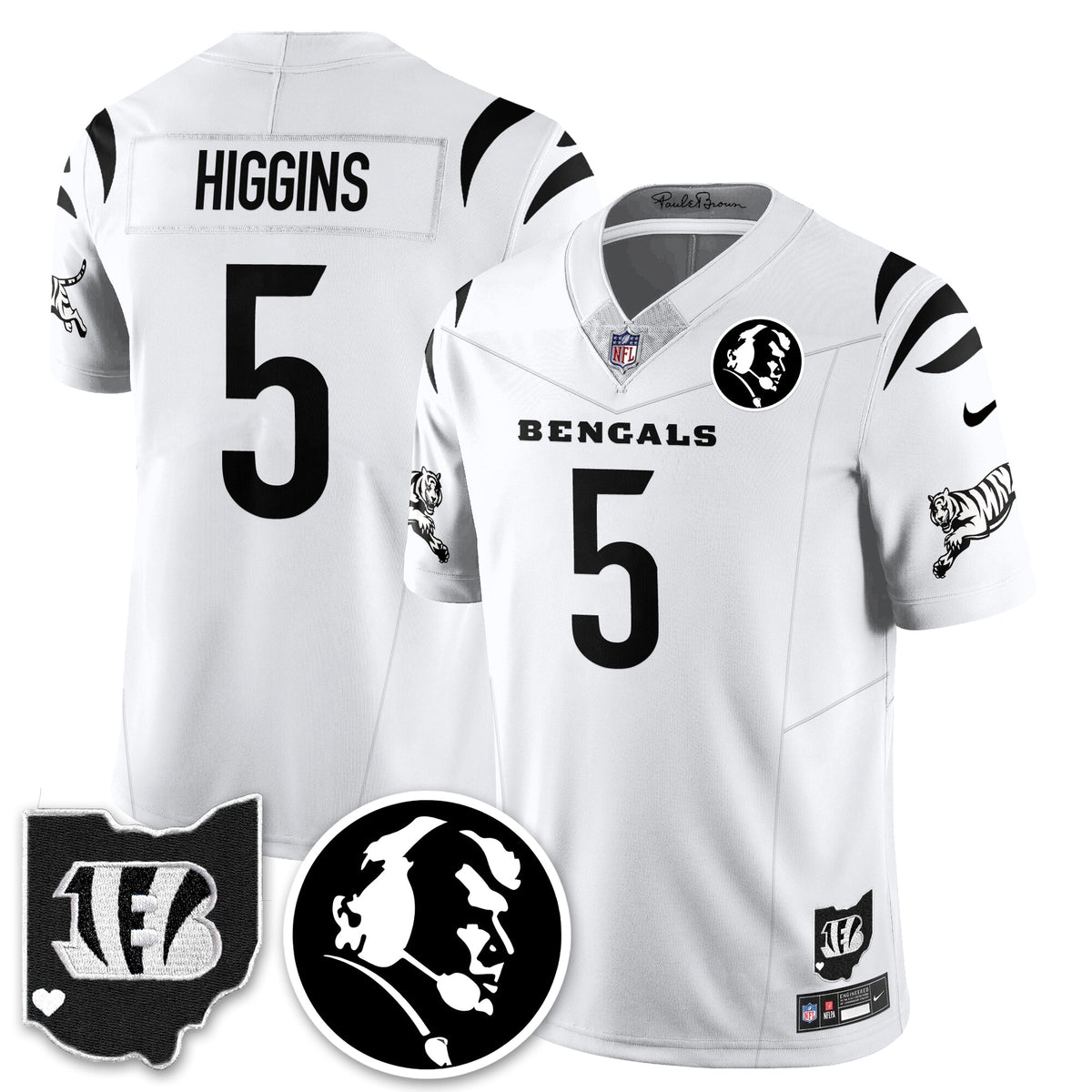 CIN Vapor Limited Jersey - John Madden Patch - Stitched