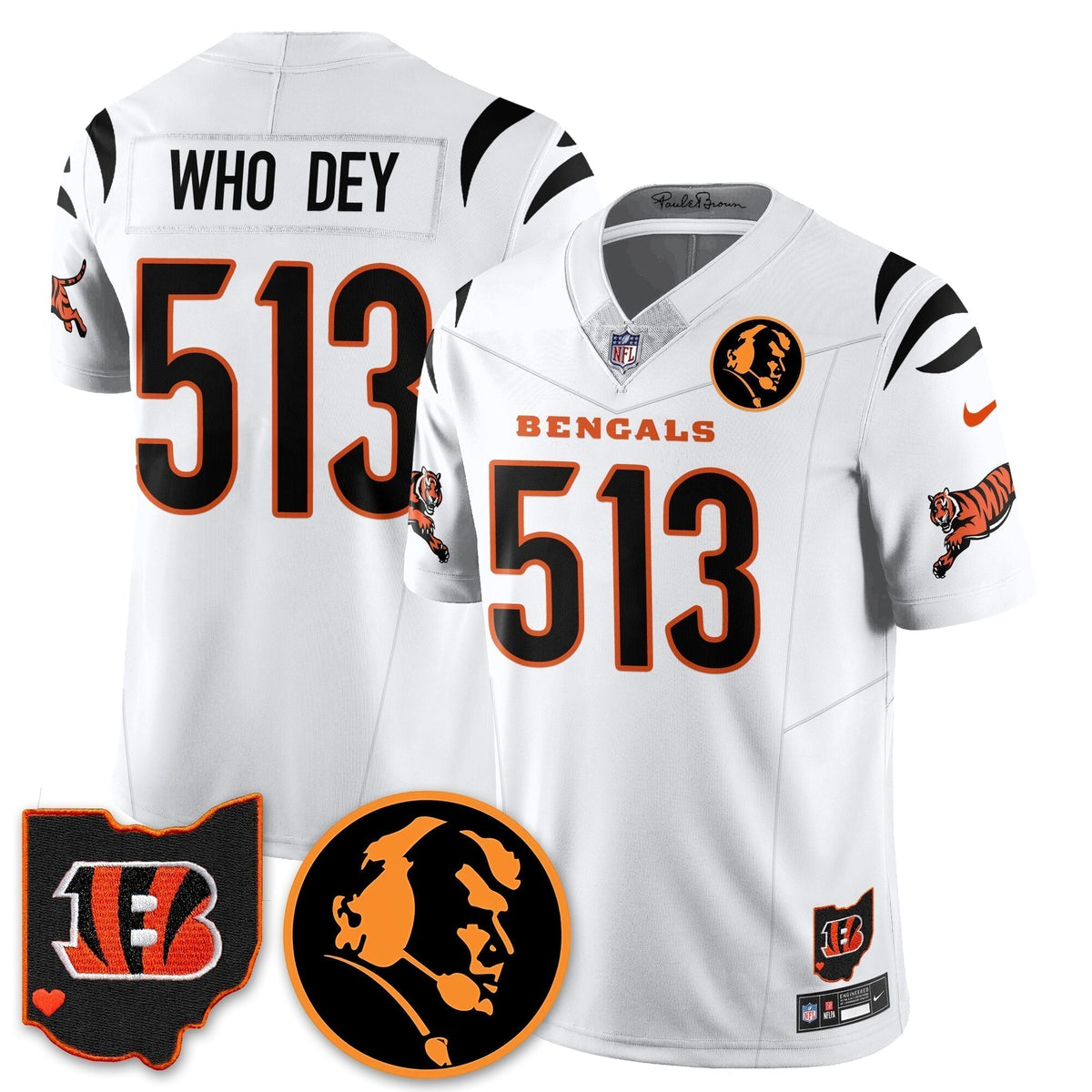 CIN Vapor Limited Jersey - John Madden Patch - Stitched