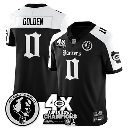 GB Gothic Vapor Limited Jersey - John Madden Patch - Stitched