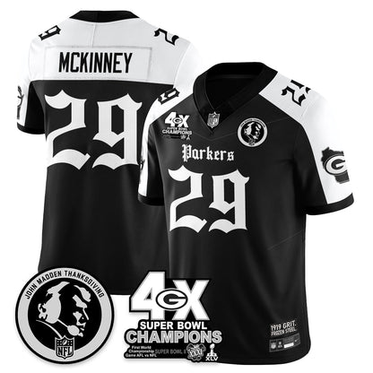 GB Gothic Vapor Limited Jersey - John Madden Patch - Stitched