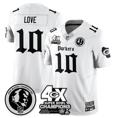 GB Gothic Vapor Limited Jersey - John Madden Patch - Stitched