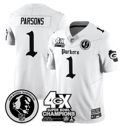 GB Gothic Vapor Limited Jersey - John Madden Patch - Stitched