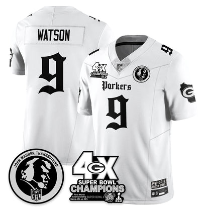 GB Gothic Vapor Limited Jersey - John Madden Patch - Stitched