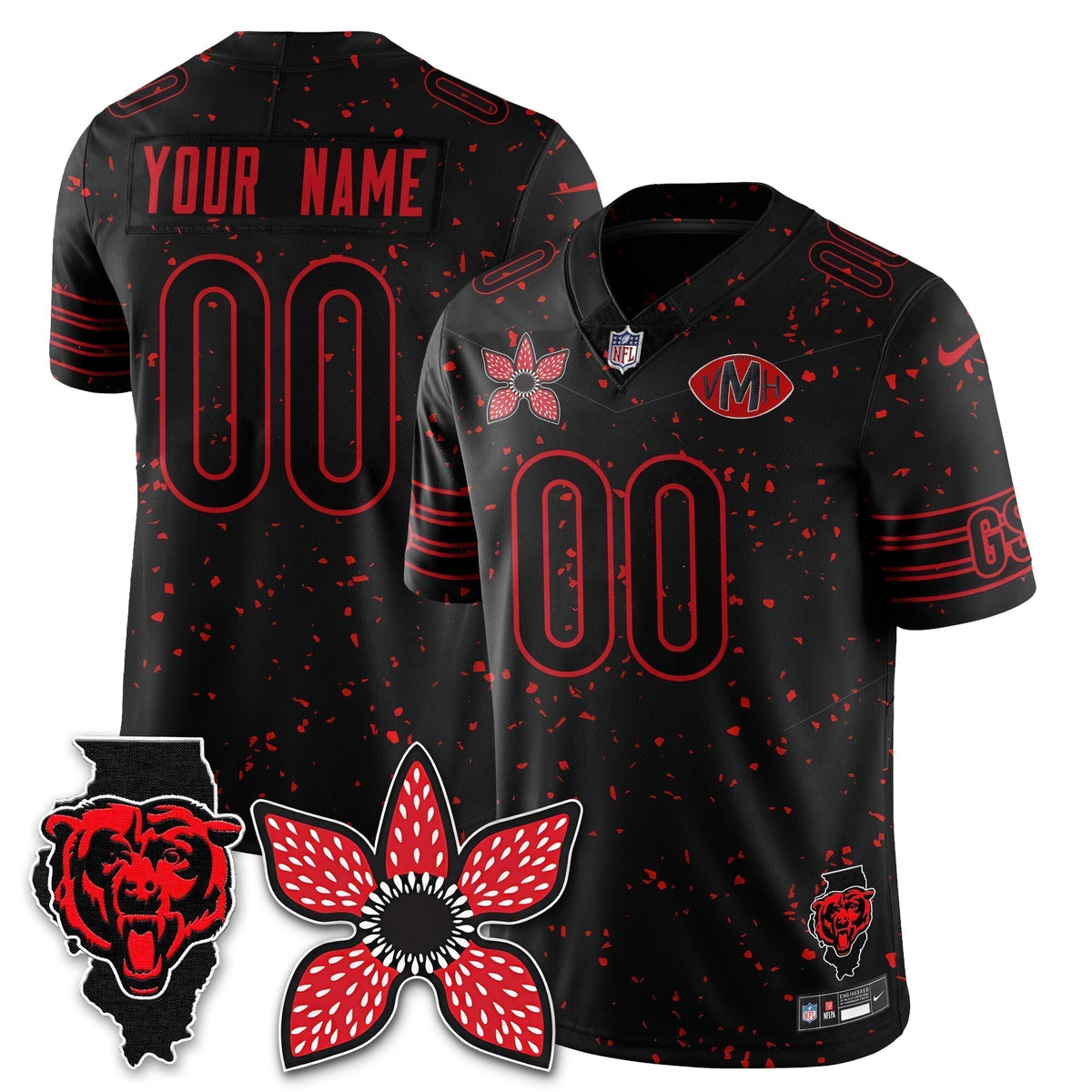 CHI 'Stranger Things Edition' Vapor Limited Jersey - All Stitched
