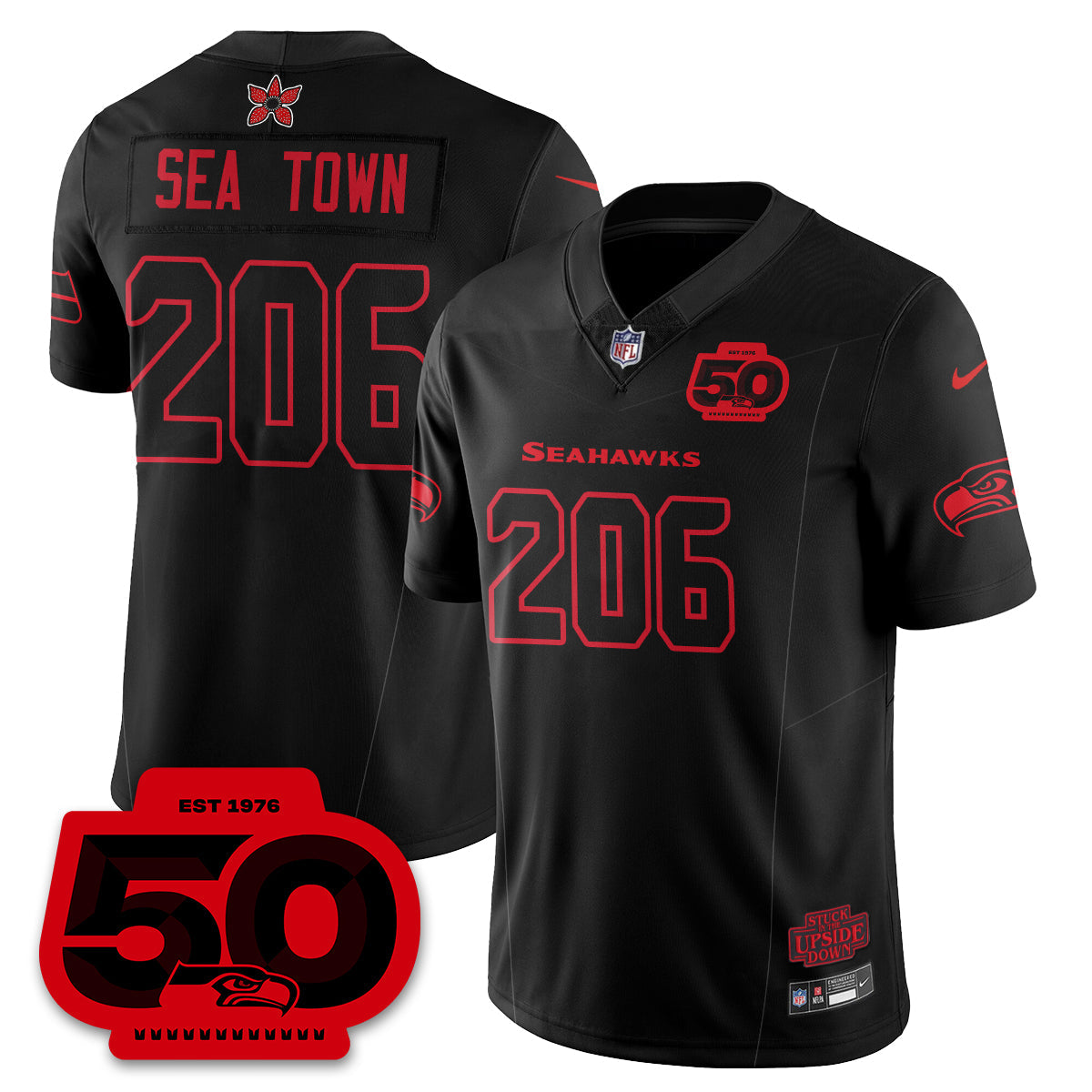 SEA 'Stranger Things Edition' Vapor Limited Jersey - Stitched