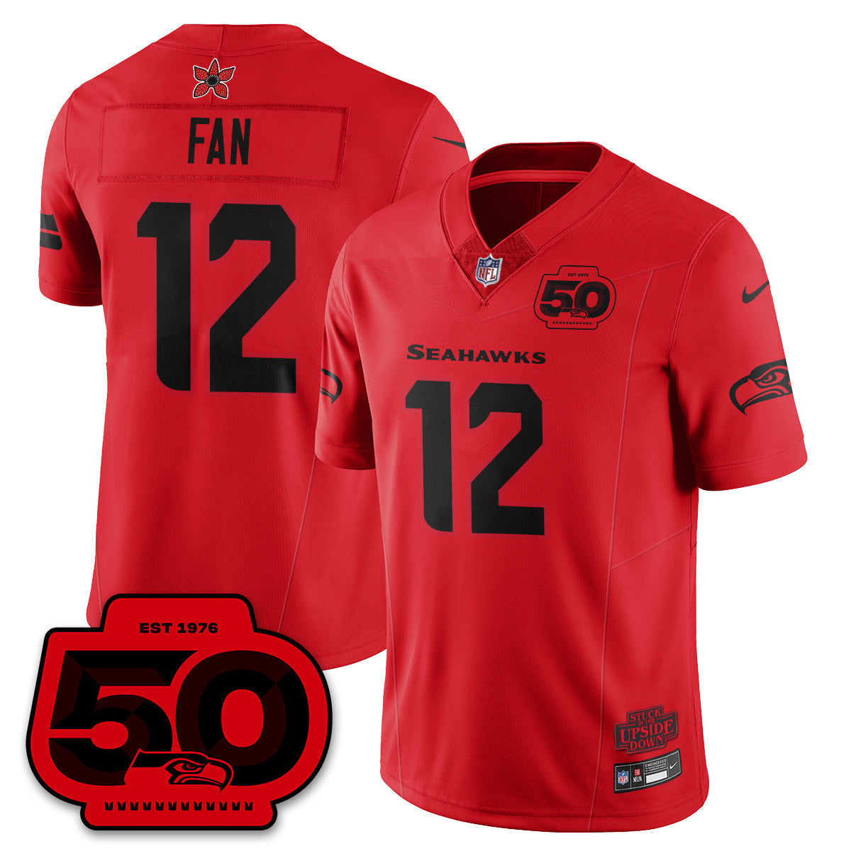 SEA 'Stranger Things Edition' Vapor Limited Jersey - Stitched