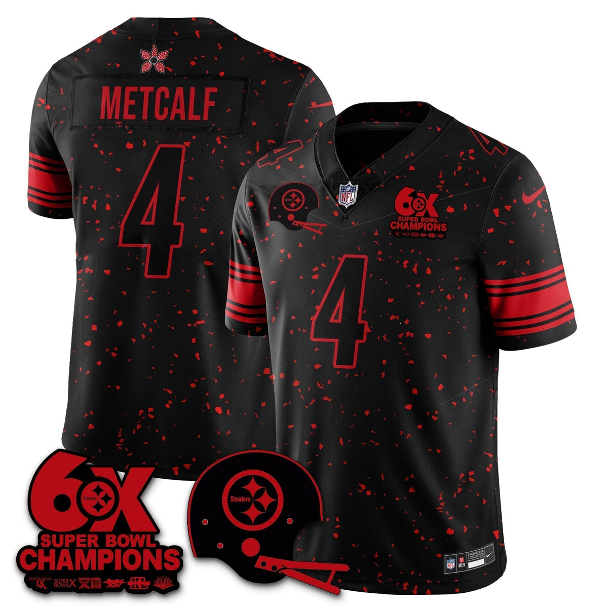 PIT 'Stranger Things Edition' Vapor Limited Jersey - Stitched
