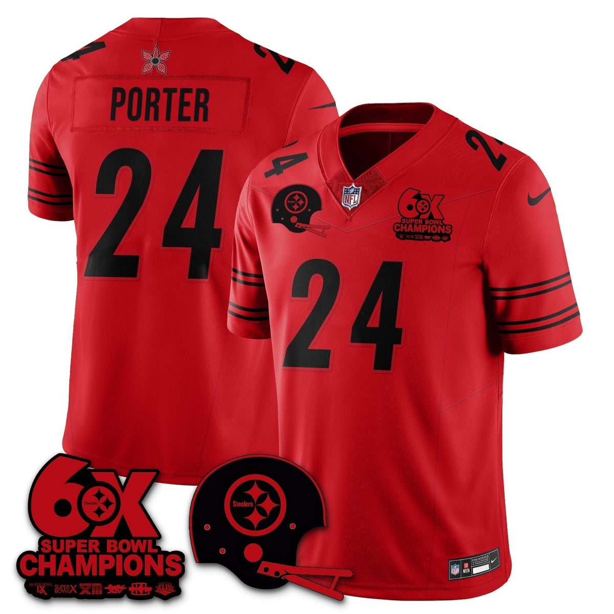 PIT 'Stranger Things Edition' Vapor Limited Jersey - Stitched