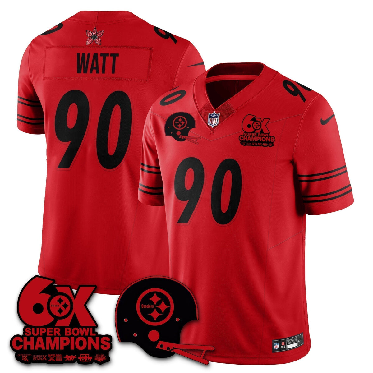 PIT 'Stranger Things Edition' Vapor Limited Jersey - Stitched