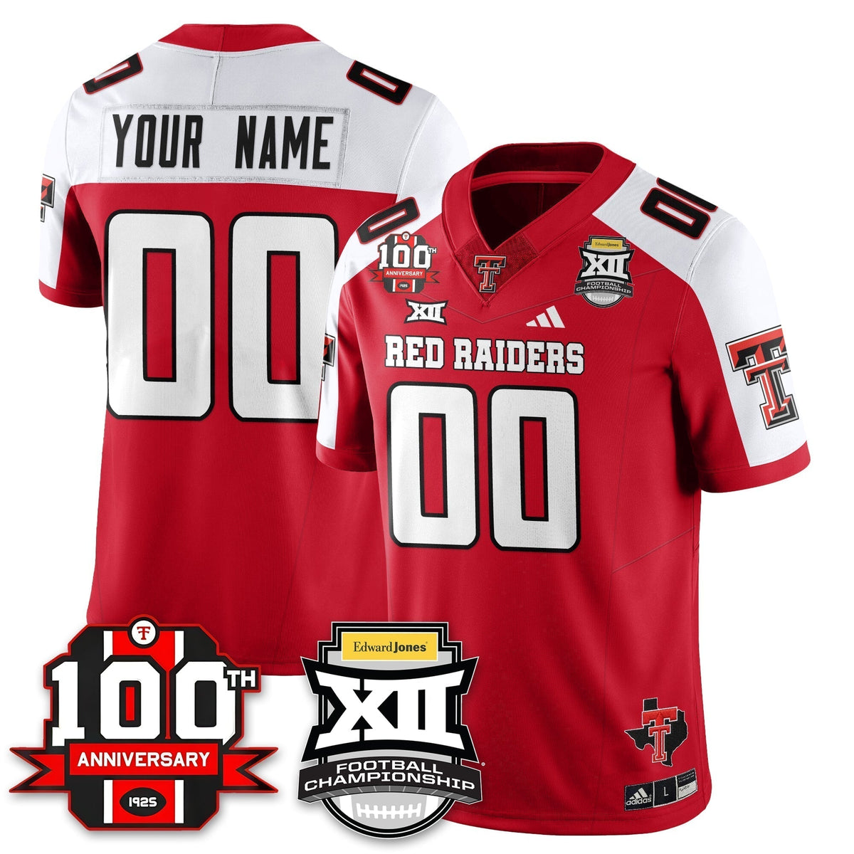 Custom TTRR Football Vapor Limited Jersey - Edward Jones Champions - Stitched