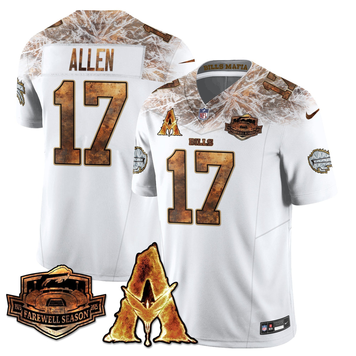 BUF x Avatar 3 Fire and Ash Jersey V2 - Stitched