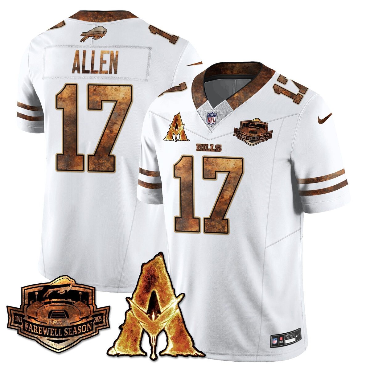 BUF x Avatar 3 Fire and Ash Jersey V2 - All Stitched