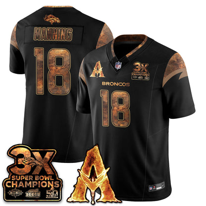 DEN x Avatar 3 Fire and Ash Jersey V2 - Stitched