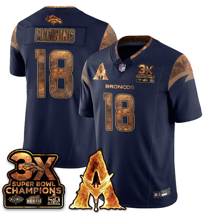 DEN x Avatar 3 Fire and Ash Jersey V2 - Stitched
