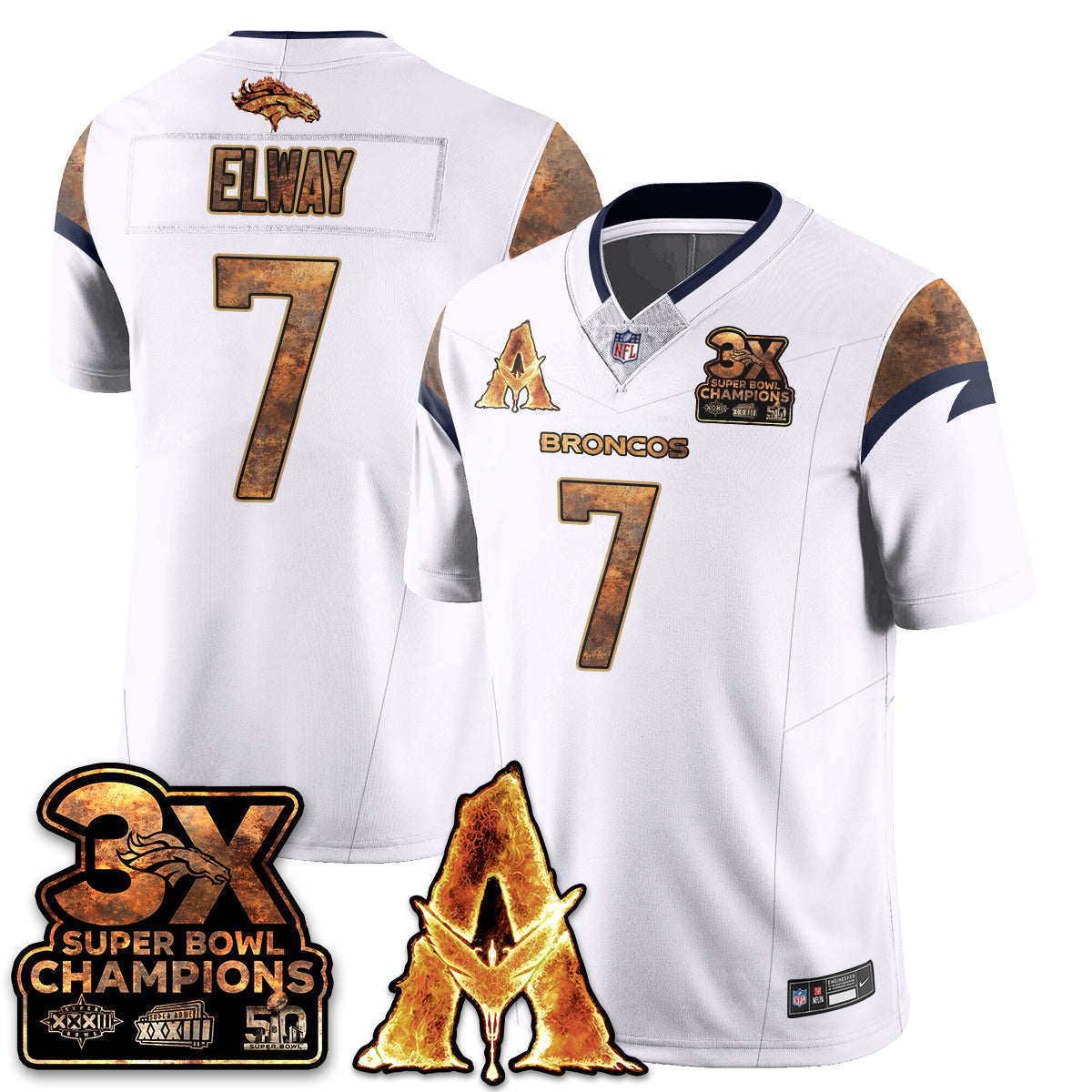 DEN x Avatar 3 Fire and Ash Jersey V2 - Stitched