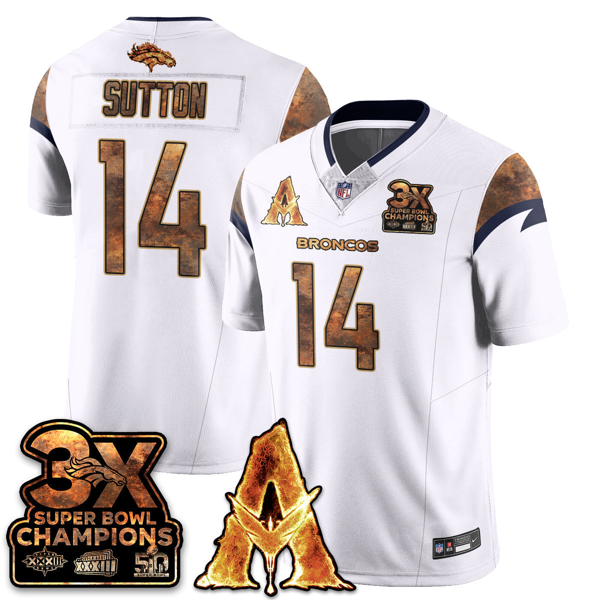 DEN x Avatar 3 Fire and Ash Jersey V2 - Stitched