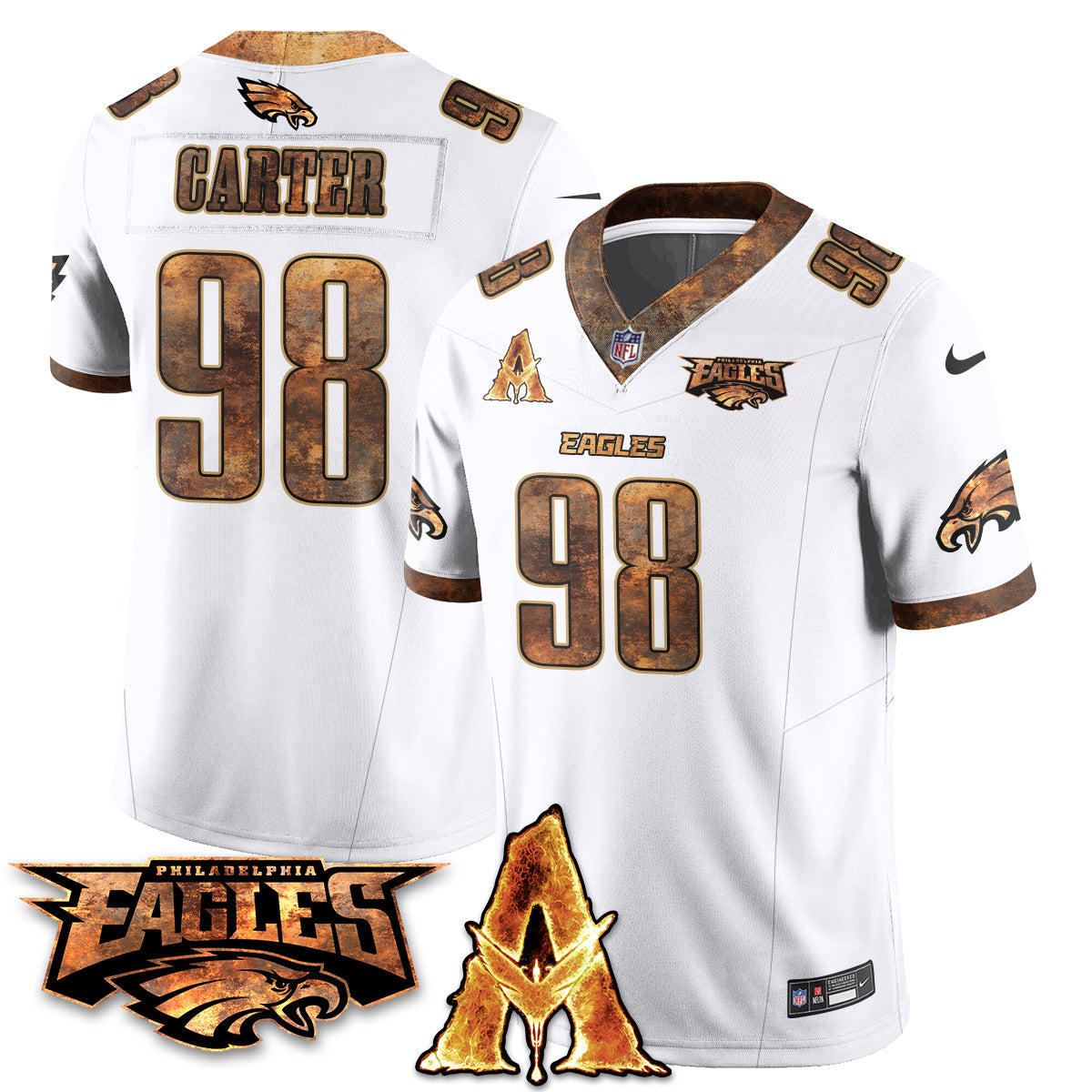 PHI x Avatar 3 Fire and Ash Jersey V2 - Stitched
