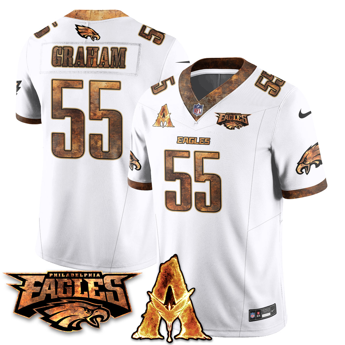 PHI x Avatar 3 Fire and Ash Jersey V2 - Stitched
