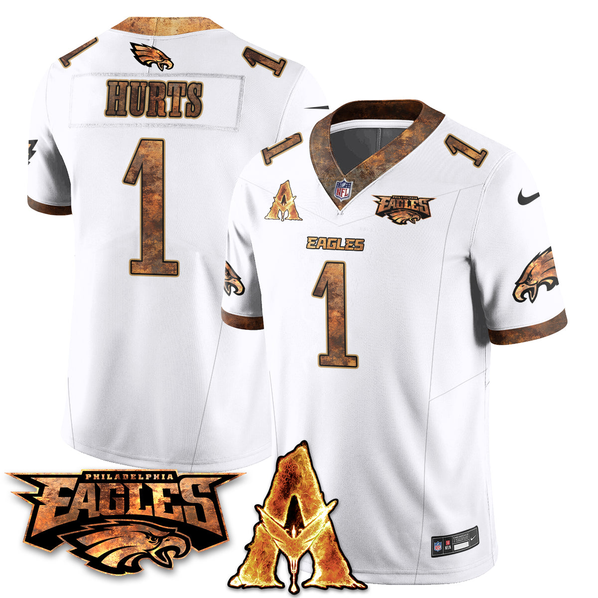 PHI x Avatar 3 Fire and Ash Jersey V2 - Stitched