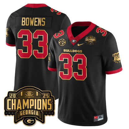 UGA Vapor Limited Jersey - SEC Football Champions - Stitched