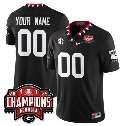 UGA Vapor Limited Jersey - SEC Football Champions - Stitched