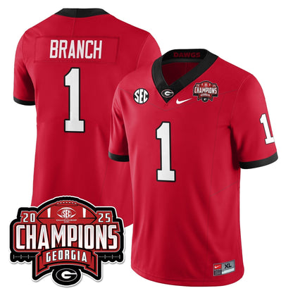 UGA Vapor Limited Jersey - SEC Football Champions - Stitched