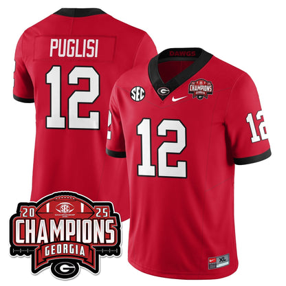 UGA Vapor Limited Jersey - SEC Football Champions - Stitched
