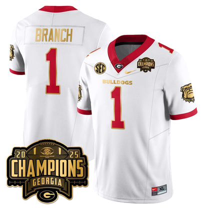UGA Vapor Limited Jersey - SEC Football Champions - Stitched