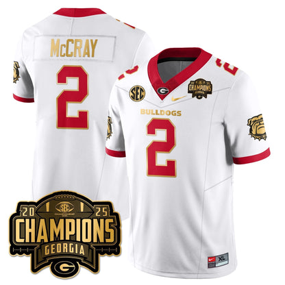 UGA Vapor Limited Jersey - SEC Football Champions - Stitched