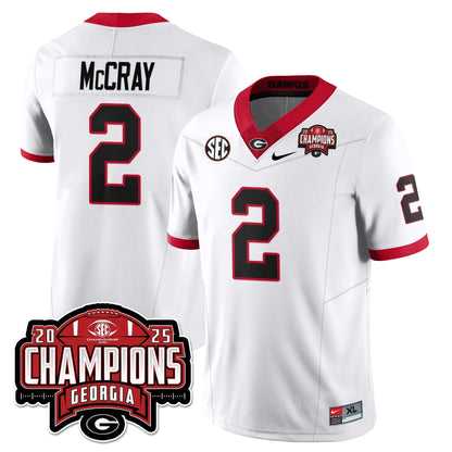 UGA Vapor Limited Jersey - SEC Football Champions - Stitched