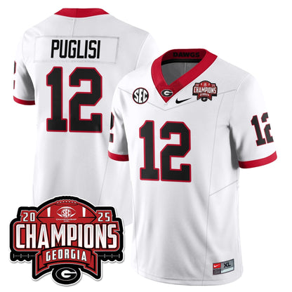 UGA Vapor Limited Jersey - SEC Football Champions - Stitched