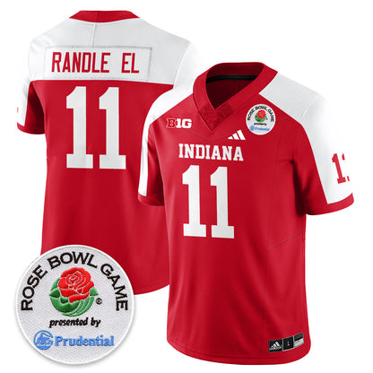 Indiana Hoosiers Vapor Limited Football Jersey - Rose Bowl - All Stitched