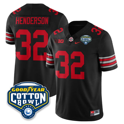 Ohio State Buckeyes Football Vapor Limited Jersey - Cotton Bowl - All Stitched