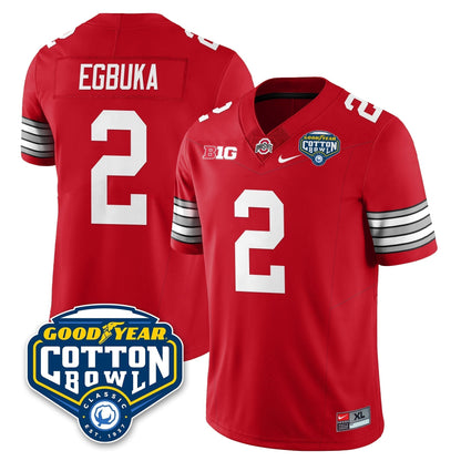 Ohio State Buckeyes Football Vapor Limited Jersey - Cotton Bowl - All Stitched