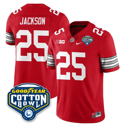 Ohio State Buckeyes Football Vapor Limited Jersey - Cotton Bowl - All Stitched