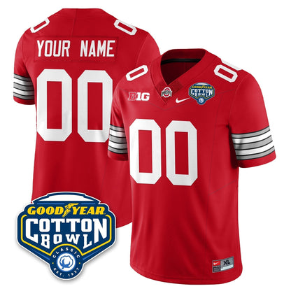 Ohio State Buckeyes Football Vapor Limited Jersey - Cotton Bowl - All Stitched