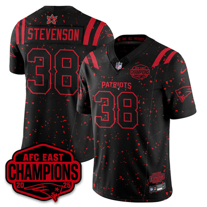 NE 'Stranger Things' AFC East Division Champions Vapor Limited Jersey - Stitched