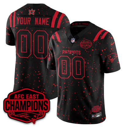 NE 'Stranger Things' AFC East Division Champions Vapor Limited Jersey - Stitched