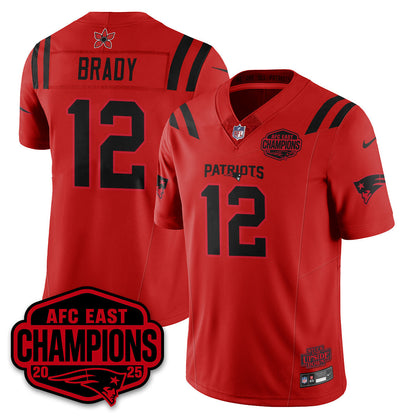 NE 'Stranger Things' AFC East Division Champions Vapor Limited Jersey - Stitched