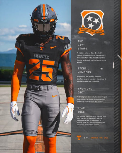 TENN 2025 Spirit Jersey - Stitched