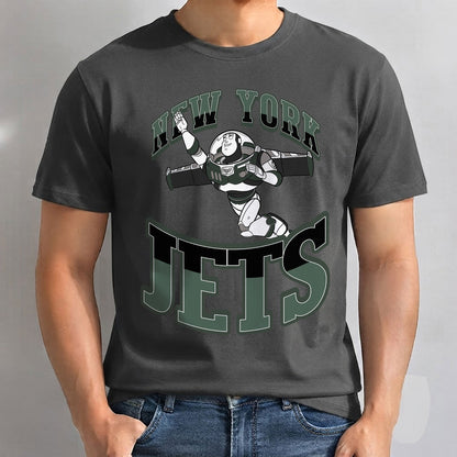 NYJ x Gang Green Edition One Side Printed T-Shirt