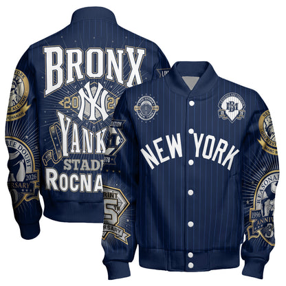 NYY x Jay Z Limited Edition Varsity Jacket - Printed