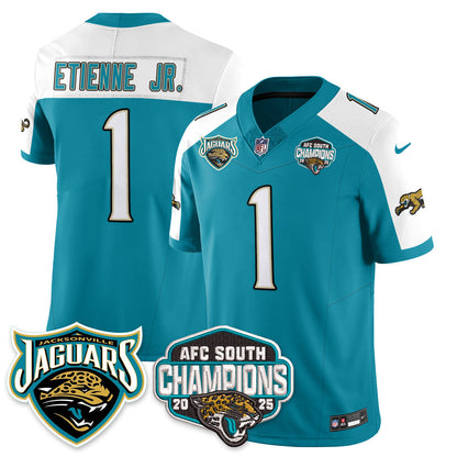 DET AFC South Division Champions Vapor Limited Throwback Jersey - Stitched