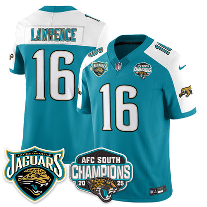 DET AFC South Division Champions Vapor Limited Throwback Jersey - Stitched